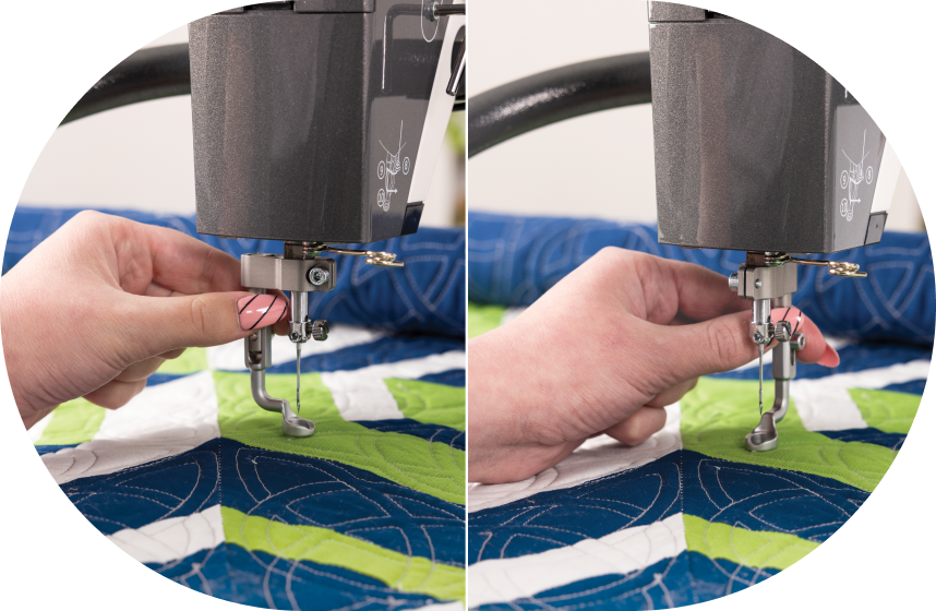 adjustable hopping foot