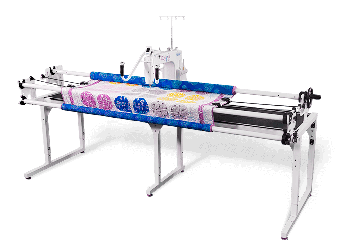 Q'nique Quilting machine and Continuum 2 Frame Package